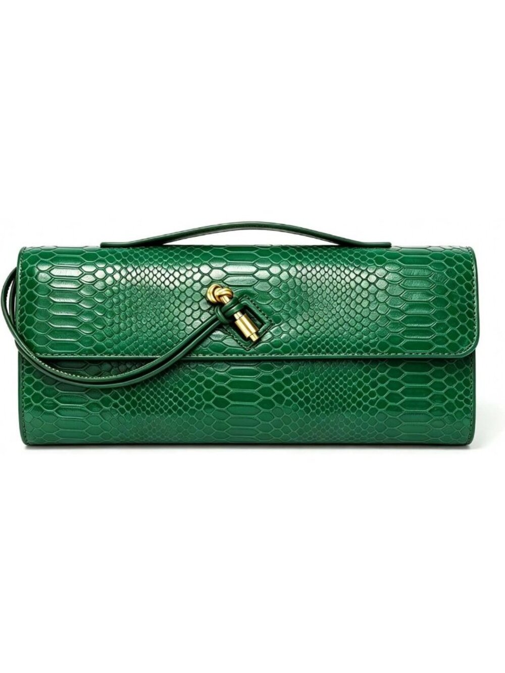 Stylish Women's Snake Print Woven Clutch & Crossbody Shoulder Bag - Chic
